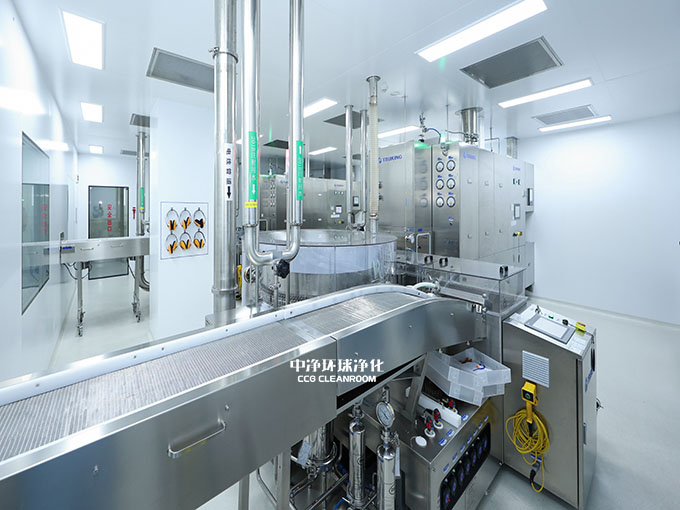 凍干粉車間生產工藝平面裝修施工